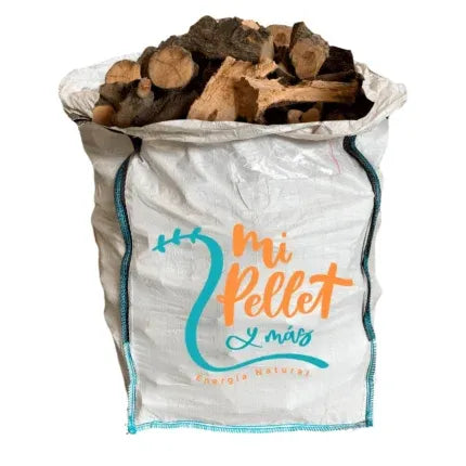 Leña de olivo Saca 600 kg (troncos hasta 40 cm)